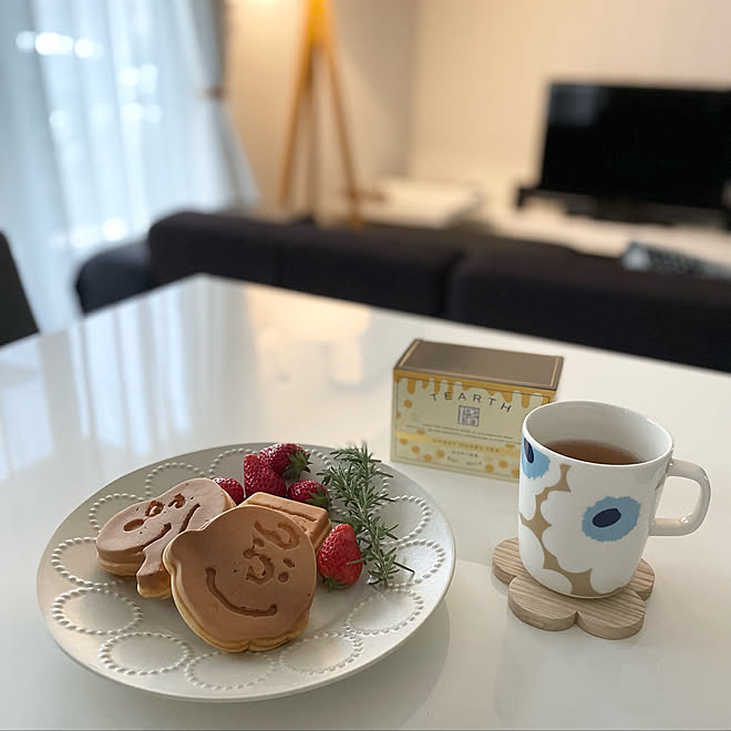 はちみつ紅茶 スヌーピー パンケーキ 雨の日の楽しみ方 見てくれてありがとうございます などのインテリア実例 22 04 15 16 19 13 Roomclip ルームクリップ