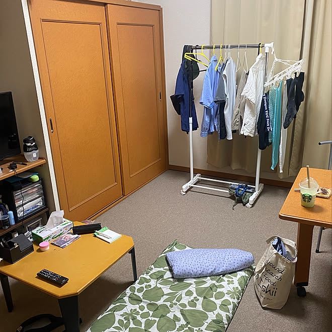 汚部屋 レオパレス 一人暮らし リビングのインテリア実例 22 06 11 15 37 11 Roomclip ルームクリップ
