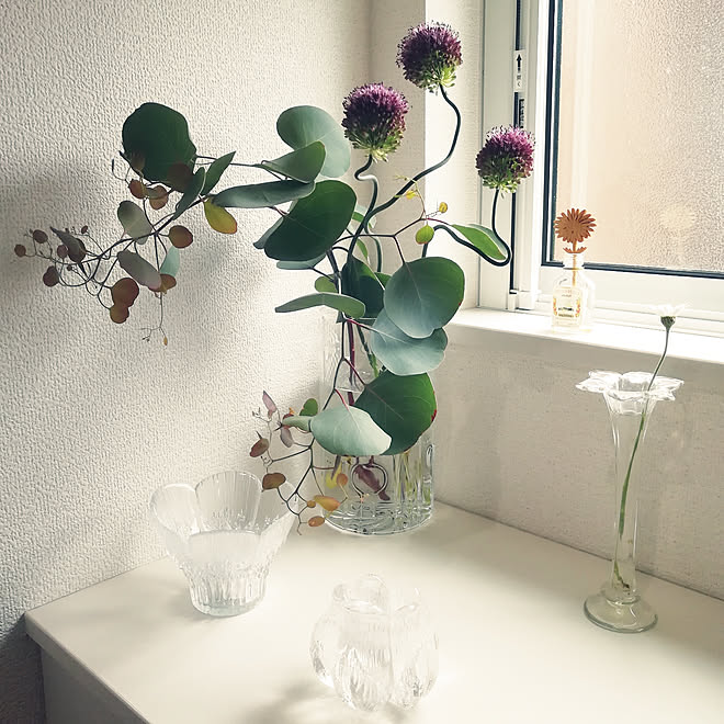 玄関 入り口 北欧 花瓶 フラワーベース 生花 などのインテリア実例 19 06 27 21 35 03 Roomclip ルームクリップ