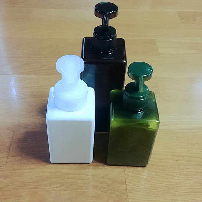 詰め替えボトル/無印良品/ハンドソープボトル/ボディークリーム/整理収納部のインテリア実例 20151205 161459