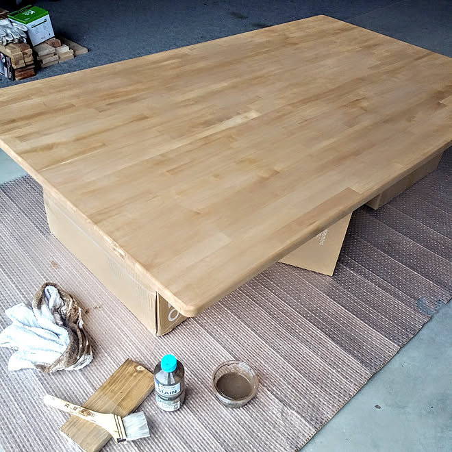 机/ダイニングテーブル DIY中/マルトクショップ 木材/ゴム 集成材 机/ダイニングテーブル DIY中/マルトクショップ 木材/ゴム 集成材
