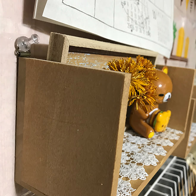 キッチンの壁/キッチングッズ/キッチン用品/シェルフ/ディスプレイ棚...などのインテリア実例 - 2019-09-16 16:30:12