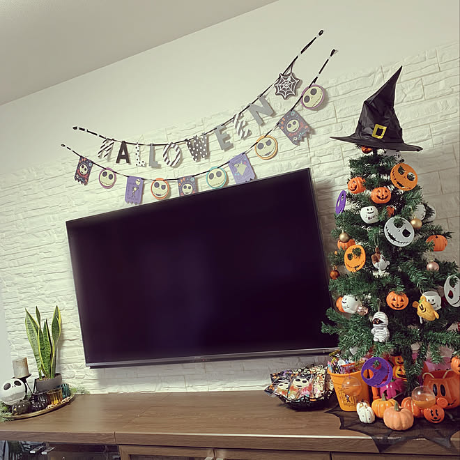 テレビ壁掛け ナイトメアー ビフォア クリスマス ハロウィン ハロウィン ダイソー などのインテリア実例 10 30 06 26 30 Roomclip ルームクリップ テレビ壁掛け ナイトメアー ビフォア クリスマス ハロウィン ハロウィン ダイソー などのインテリア実例 10 30 06 26 30 Roomclip ルームクリップ