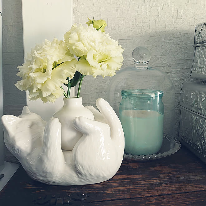 棚 花瓶 Afternoon Tea Cat S Naptime フラワーベース ねこ などのインテリア実例 04 10 23 12 53 Roomclip ルームクリップ