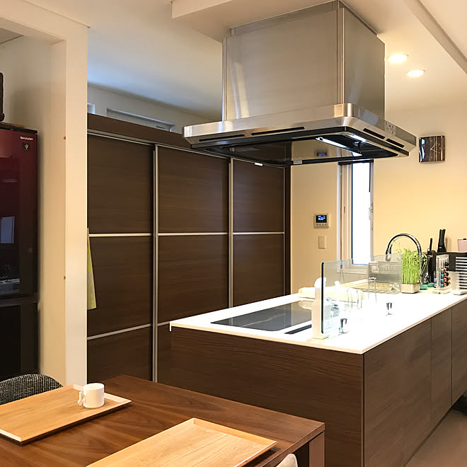 子供3人 Panasonic 見せない収納 Totoキッチン キッチンのインテリア実例 19 06 23 11 35 52 Roomclip ルームクリップ