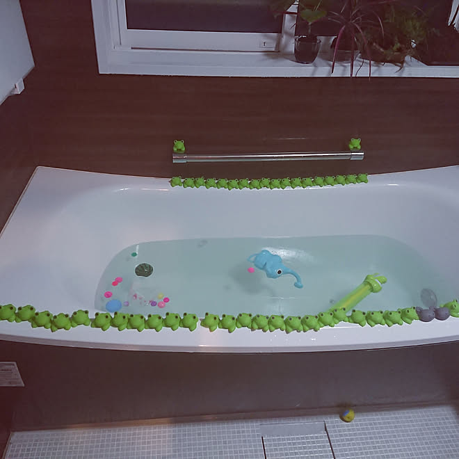 バス トイレ 癒しの空間 お風呂場 三姉妹 五人家族 などのインテリア実例 19 11 09 43 29 Roomclip ルームクリップ