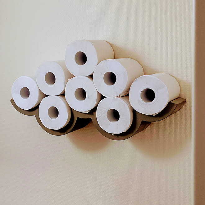 バス トイレ ネット通販 トイレットペーパー収納 みせる収納 夏 などのインテリア実例 08 31 12 35 08 Roomclip ルームクリップ