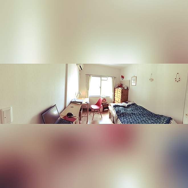 部屋全体 実家暮らし 大学生 5畳 無印良品 などのインテリア実例 17 05 27 10 16 03 Roomclip ルームクリップ
