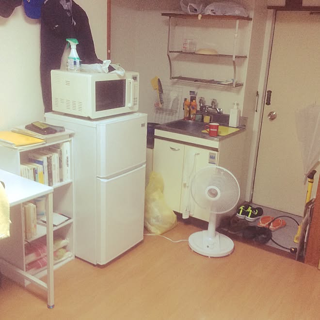 ワンルーム ボロアパート 6畳ワンルームのインテリア実例 16 07 14 29 50 Roomclip ルームクリップ