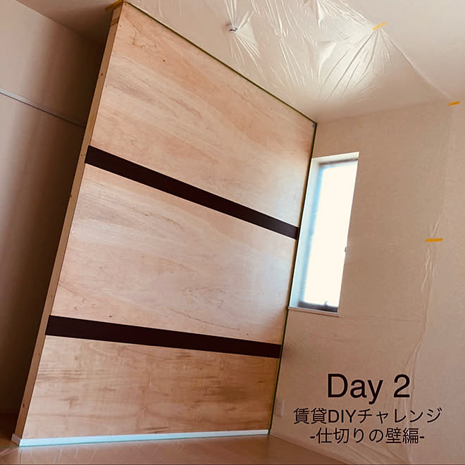 Diy ディアウォール 壁紙diy アジャスターボルト ベッド周りのインテリア実例 05 05 22 34 19 Roomclip ルームクリップ