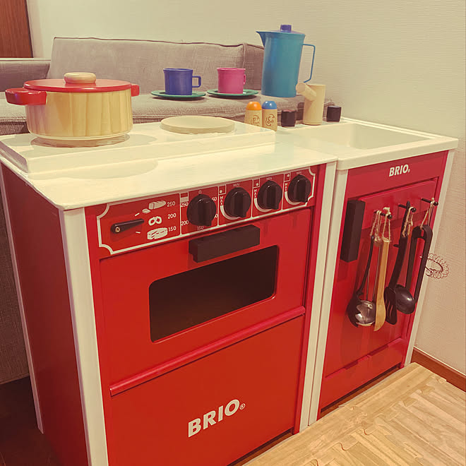 Ikea Brio おままごとキッチン おもちゃ Diy などのインテリア実例 08 21 21 37 05 Roomclip ルームクリップ