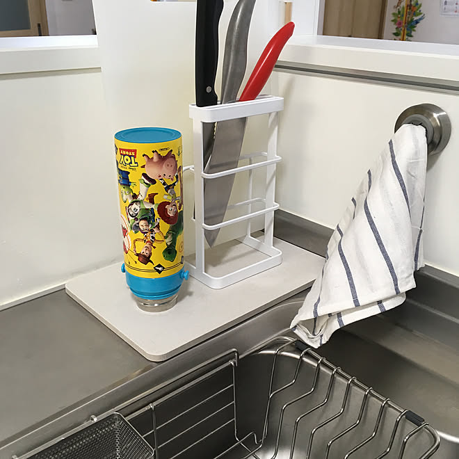 キッチン ダルトン 珪藻土マット 包丁スタンド 新商品買ったよ などのインテリア実例 19 01 24 16 12 22 Roomclip ルームクリップ