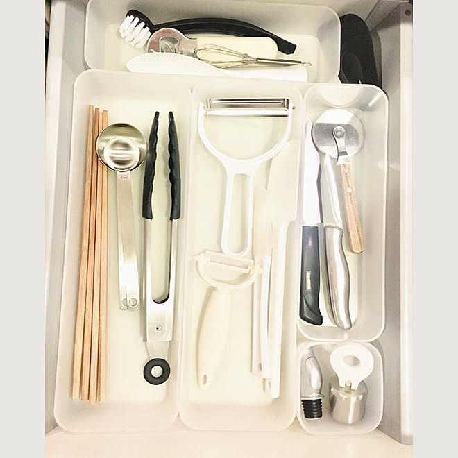 必要最低限/整理収納/整理整頓/無印良品 収納/無印良品...などのインテリア実例 - 2018-08-14 00:35:25
