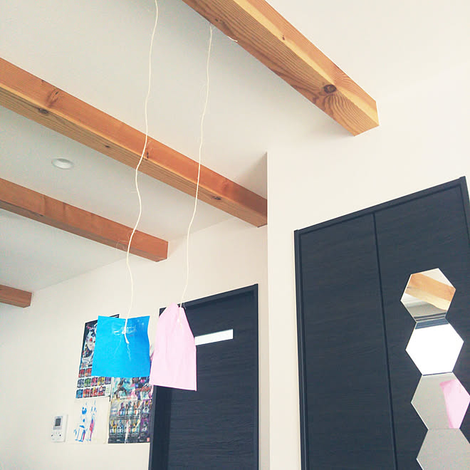 壁 天井 子どものいる暮らし 赤ちゃんのいる暮らし 子どものおもちゃ 梁 などのインテリア実例 18 01 29 12 45 52 Roomclip ルームクリップ