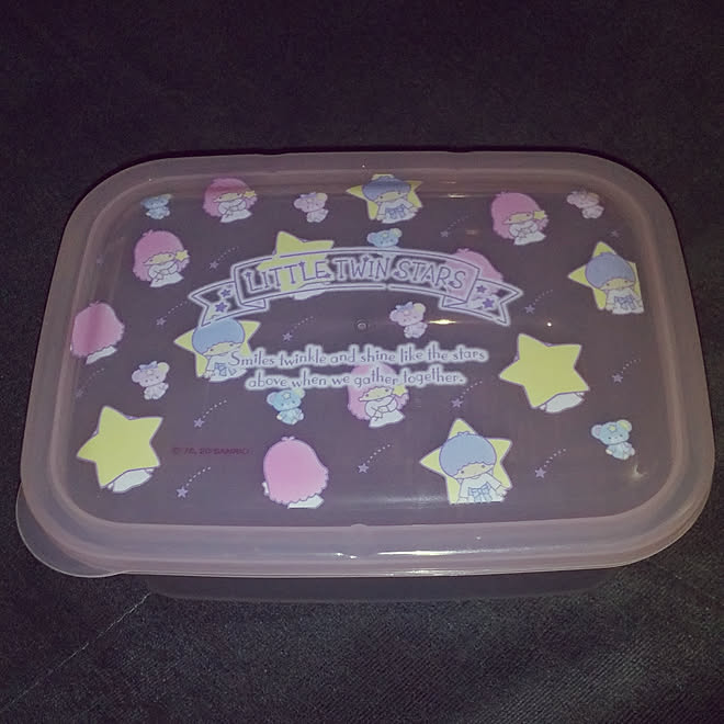 キッチン Littletwinstars フードコンテナーm2個セット キキララ タッパー などのインテリア実例 03 21 18 48 47 Roomclip ルームクリップ