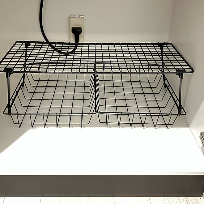 ワイヤーバスケット シンク下収納 セリア Ikea キッチンのインテリア実例 22 03 25 23 52 23 Roomclip ルームクリップ