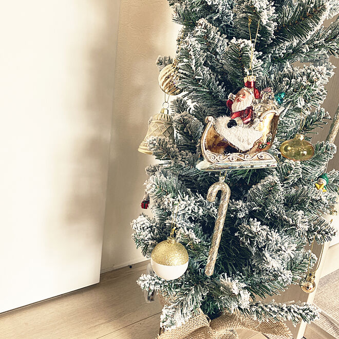 クリスマスツリー120cm/スリムツリー/ニトリのクリスマス/ニトリクリスマスツリー/クリスマス2020...などのインテリア実例 -  2020-11-05 11:21:43 ｜ RoomClip（ルームクリップ）