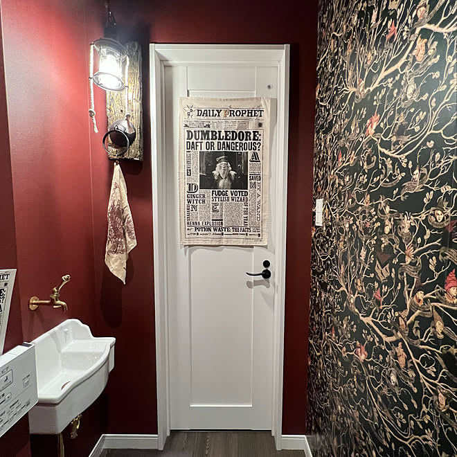トイレの壁 ハリーポッター トイレのインテリア 海外風 輸入住宅 などのインテリア実例 22 02 14 22 04 27 Roomclip ルームクリップ トイレの壁 ハリーポッター トイレのインテリア 海外風 輸入住宅 などのインテリア実例 22 02 14 22 04 27 Roomclip ルームクリップ
