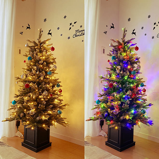 コストコ/クリスマスツリー130cm/クリスマスツリー/クリスマス/ダイソー...などのインテリア実例 20211203 1834