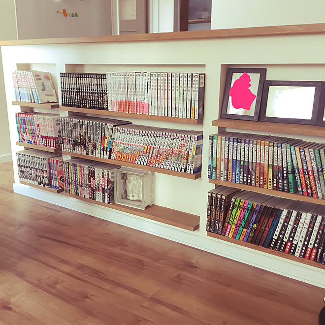 壁 天井 本棚 収納 余ったガラスブロック 壁面収納 ニッチ などのインテリア実例 18 02 14 11 39 09 Roomclip ルームクリップ