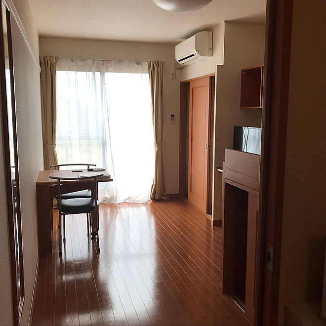 部屋全体 レオパレス 一人暮らしのインテリア実例 18 12 19 09 05 46 Roomclip ルームクリップ