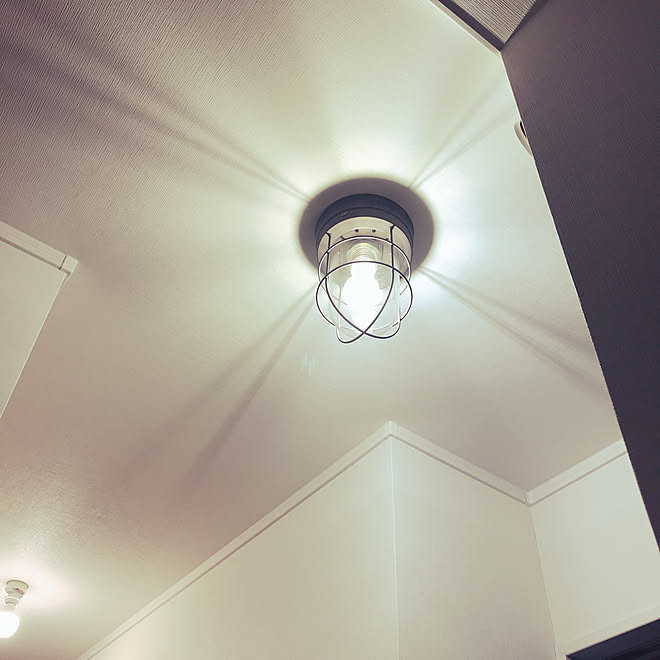 廊下の照明 照明器具 マリンランプ 壁 天井のインテリア実例 12 10 21 16 09 Roomclip ルームクリップ