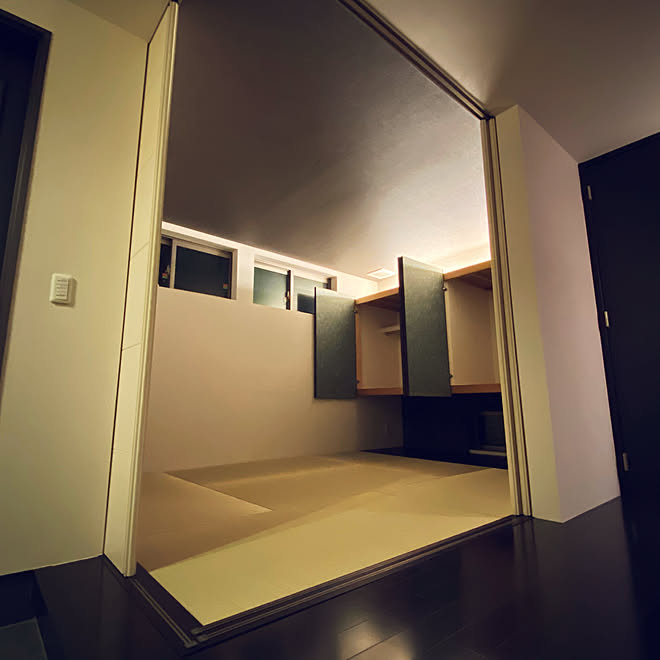 6畳和室 間接照明 和室 積水ハウス 部屋全体のインテリア実例 09 12 46 25 Roomclip ルームクリップ