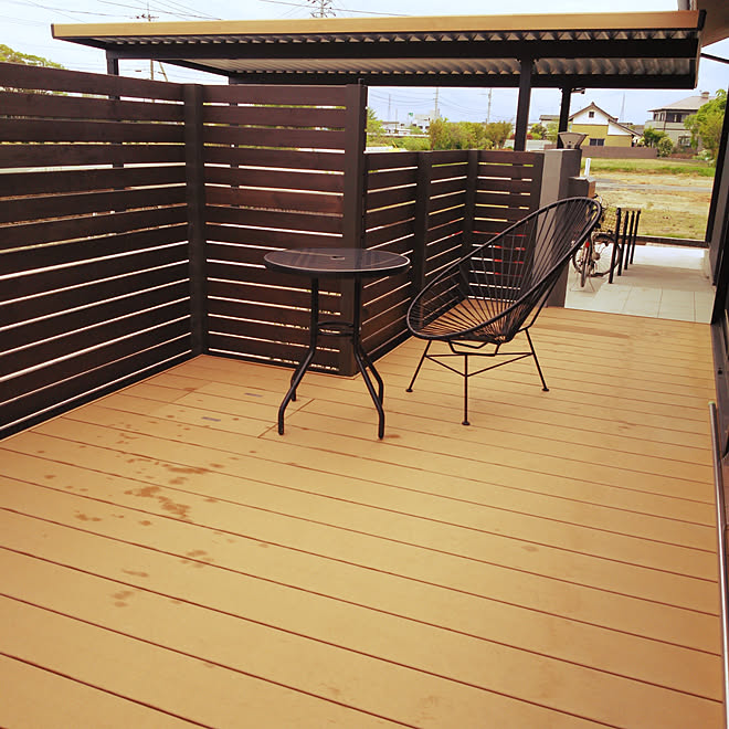 縁側ウッドデッキ シンプルライフ 無垢の家 注文住宅 整理収納アドバイザー などのインテリア実例 05 04 10 09 09 Roomclip ルームクリップ