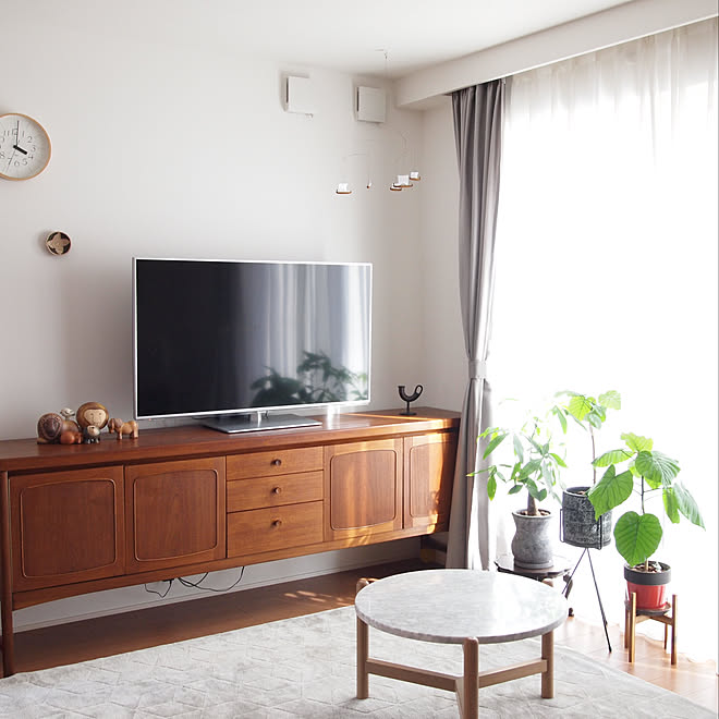 リビング テレビボード サイドボード フランフラン フレンステッドモビール などのインテリア実例 18 07 28 19 53 40 Roomclip ルームクリップ