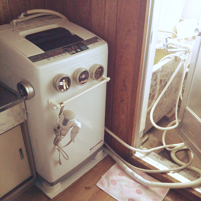 バス トイレ 市営住宅 団地 市営団地 洗濯機のインテリア実例 19 04 13 07 55 15 Roomclip ルームクリップ