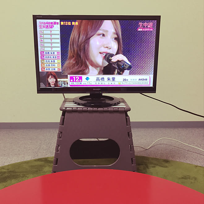 部屋全体 カインズホーム テレビ台 一人暮らしのインテリア実例 18 06 16 04 59 Roomclip ルームクリップ