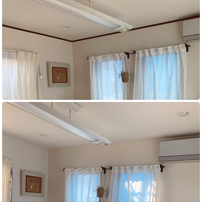 廻り縁ペイント リビングのインテリア実例 19 12 18 10 44 53 Roomclip ルームクリップ