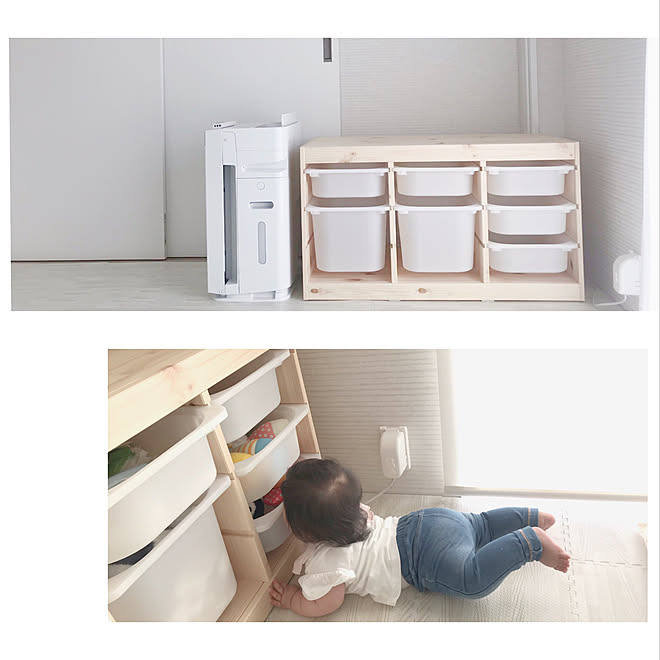 空気清浄機 トロファスト ベビーグッズ収納 ベビーグッズ 赤ちゃんグッズ などのインテリア実例 19 05 14 14 24 03 Roomclip ルームクリップ