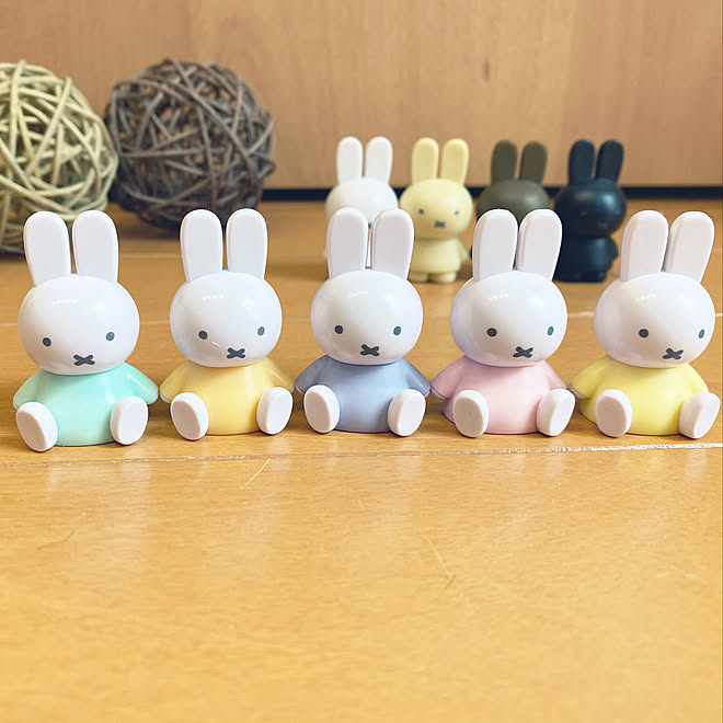 ミッフィー Miffy ラタンボール ダイソー などのインテリア実例 21 05 25 10 57 07 Roomclip ルームクリップ