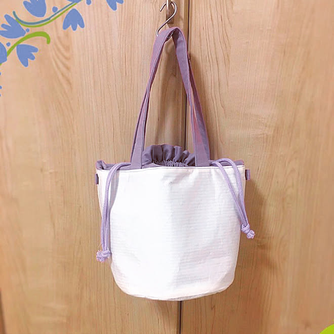 わたしのハンドメイド 秋/手作り/丸底巾着/ハンドメイド/ミシン...などのインテリア実例 - 2020-10-27 08:00:07