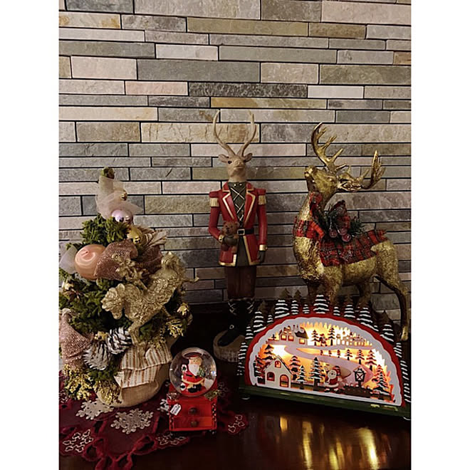 クリスマス アンティーク シンプル イギリス クリスマスツリー などのインテリア実例 11 14 12 48 31 Roomclip ルームクリップ