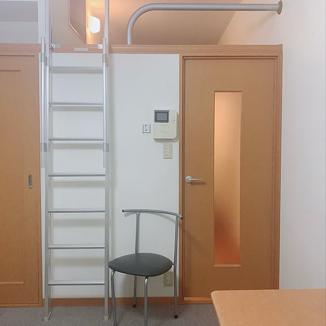 新生活 レオパレス21 マンスリー ロフト ひとり暮らし などのインテリア実例 22 03 03 22 30 52 Roomclip ルームクリップ