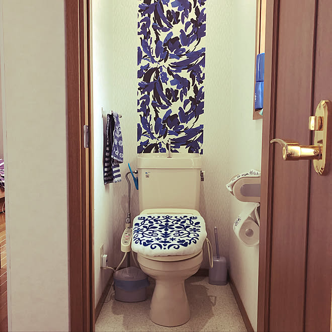 あの新商品買ったよ/北欧/ブルー/バス/トイレのインテリア実例 - 2019-05-19 07:57:54