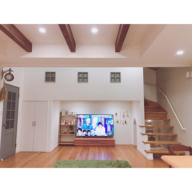 リビングロフト ロフト 平屋 飾り棚 マイホーム などのインテリア実例 19 06 23 00 46 Roomclip ルームクリップ