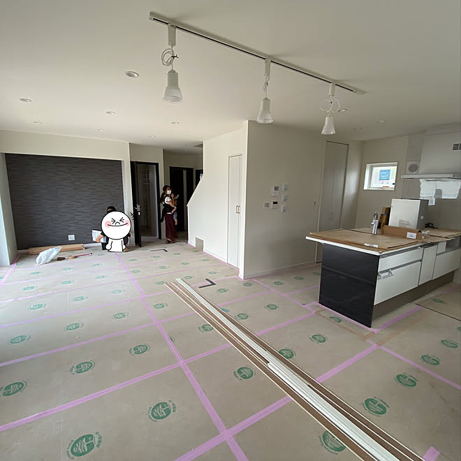 Ldk23畳 L字リビングダイニング ダイニングキッチン リビングのインテリア実例 07 09 09 10 16 Roomclip ルームクリップ