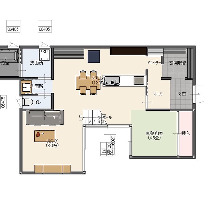 部屋全体 マイホーム 二階建て 新築一戸建て 間取り などのインテリア実例 17 03 16 13 28 40 Roomclip ルームクリップ