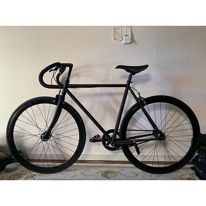 壁 天井 自転車 シンプル 6畳 賃貸 などのインテリア実例 19 02 01 11 38 13 Roomclip ルームクリップ