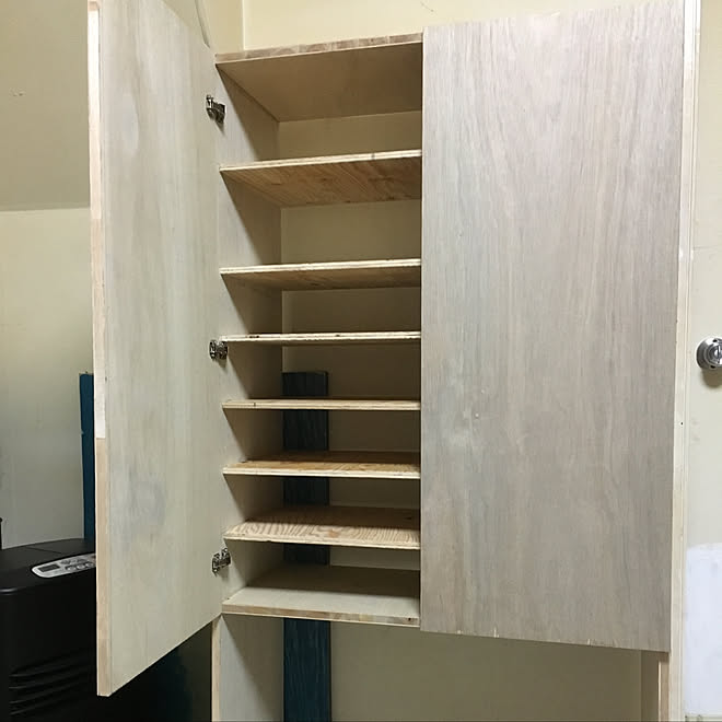 玄関/入り口/下駄箱リメイク/下駄箱DIY/下駄箱/北欧&hellip;などのインテリア実例 20190224 023007