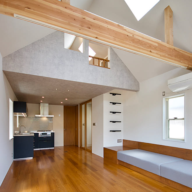 L字型キッチン キッチン ソファ ロフトのある部屋 ロフト などのインテリア実例 07 26 21 32 12 Roomclip ルームクリップ