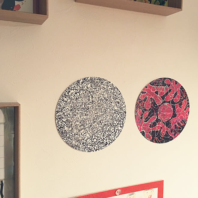 ポストカード 木梨憲武展 木梨憲武 アート 壁面デコ などのインテリア実例 19 08 26 02 13 22 Roomclip ルームクリップ