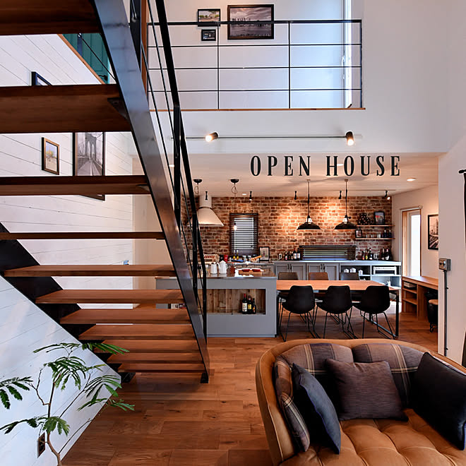 部屋全体 男前インテリア オンリーユーホーム インテリア 木更津 などのインテリア実例 18 11 25 09 09 23 Roomclip ルームクリップ