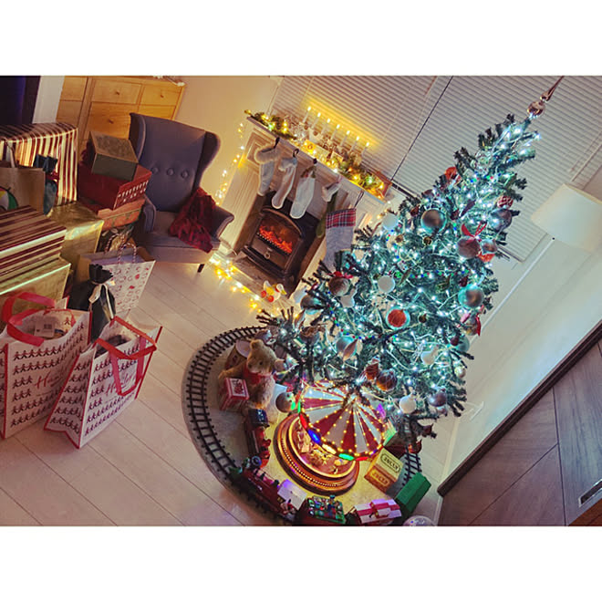 12月24日 Xmasイブが誕生日 Xmasが大好き Xmasディスプレイ Xmas飾り などのインテリア実例 21 12 24 03 45 Roomclip ルームクリップ