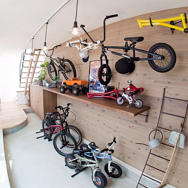 自転車 インテリア