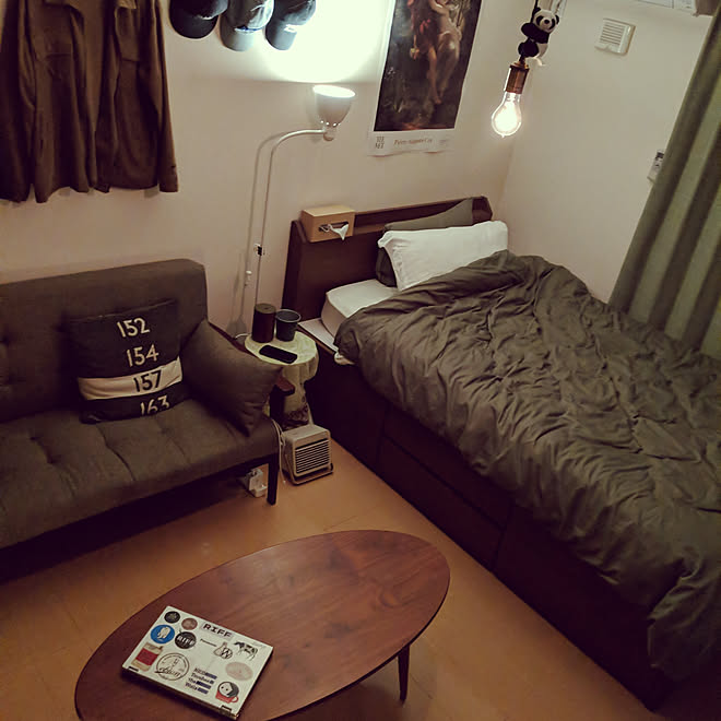 一人暮らし ニトリ 3coins 男部屋 メンズ部屋 などのインテリア実例 19 12 11 00 47 02 Roomclip ルームクリップ