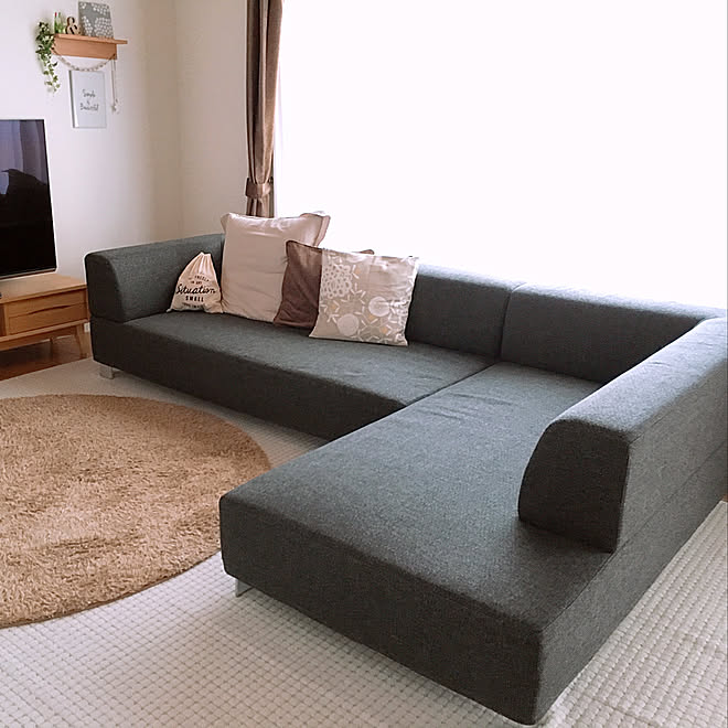 リビング ファニチャードーム ソファー ファニチャードームのソファー シンプルライフ などのインテリア実例 18 05 16 09 18 57 Roomclip ルームクリップ